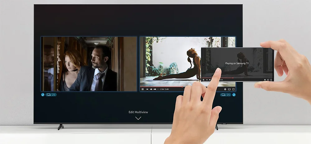 دوربین تلویزیون سامسونگ 55 اینچ QN90B