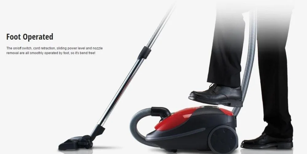 قیمت وخریدجاروبرقی کیسه ای پاناسونیک 2300 وات MC-CG717