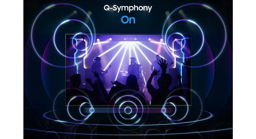 صدا تلویزیون سامسونگ 55 اینچ Q60D