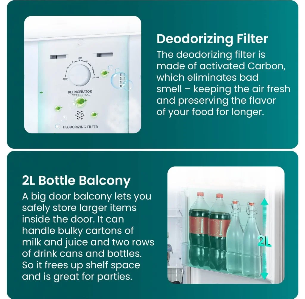 یخچال هایسنس 12 فوت 2023 مدل RR233N4WSU