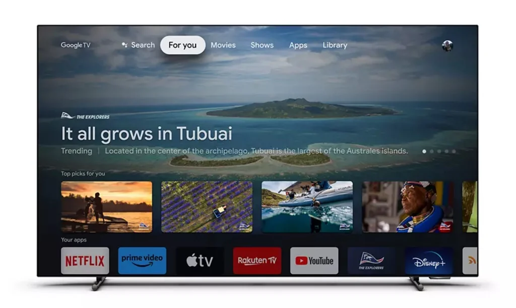 امکانت هوشمند تلویزیون فیلیپس 718