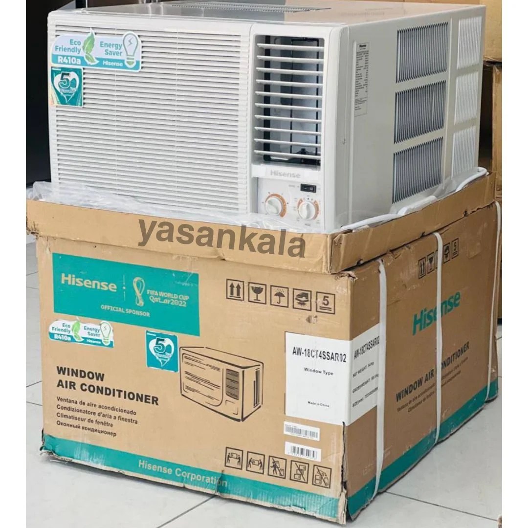 قیمت کولرگازی پنجره ای هایسنس 18000