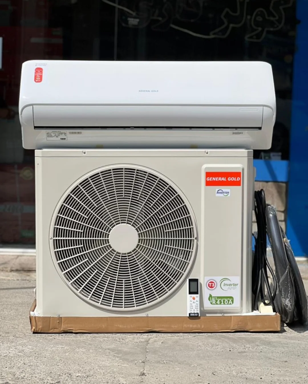 خریدکولرگازی 30000 جنرال گلد پورشه PORSHE اینورتر دار اتصال به وای فای