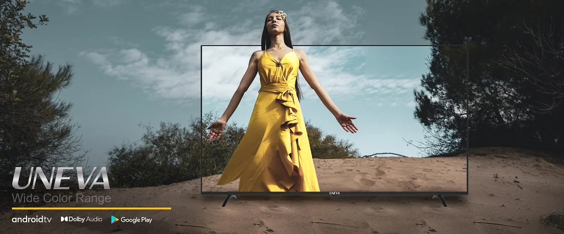 تلویزیون 55 اینچ یونیوا 2023 مدل U-Class/MFT2S2