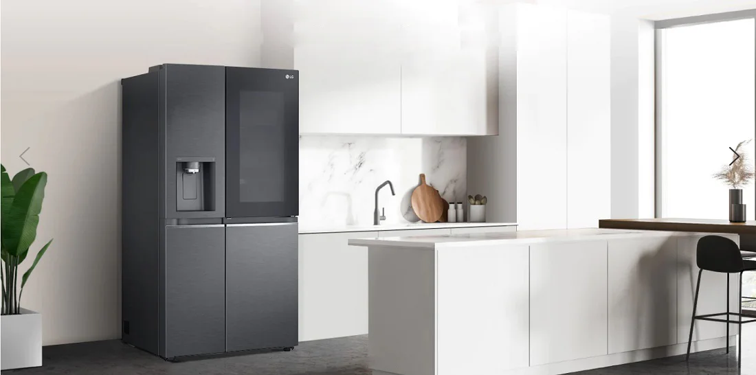 یخچال ال جی X287 رنگ دودی مدل GCX-X287TNB