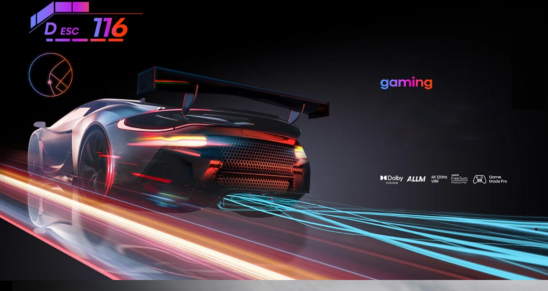 گیمنگ تلویزیون هایسنس UX