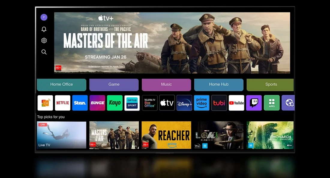 تلویزیون هوشمند 83 اینچ اولد C4 اسمارت مدل 83C4