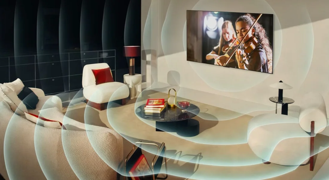 صدا تلویزیون ال جی C4 اولد 65 اینچ