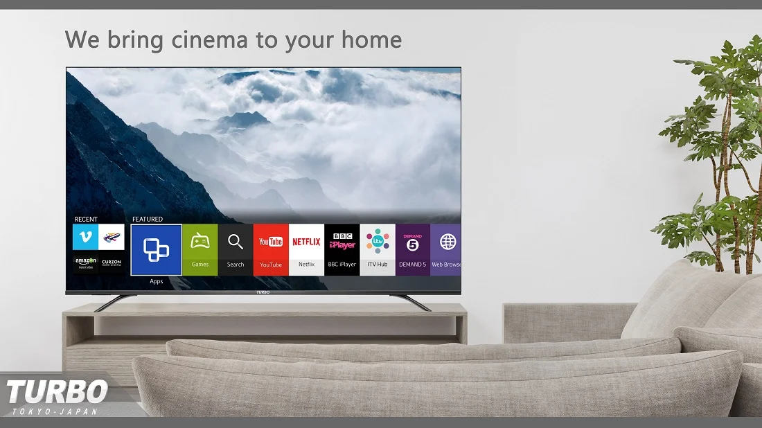 تلویزیون 55 اینچ توربو ژاپن QLED مدل 55QLED8000