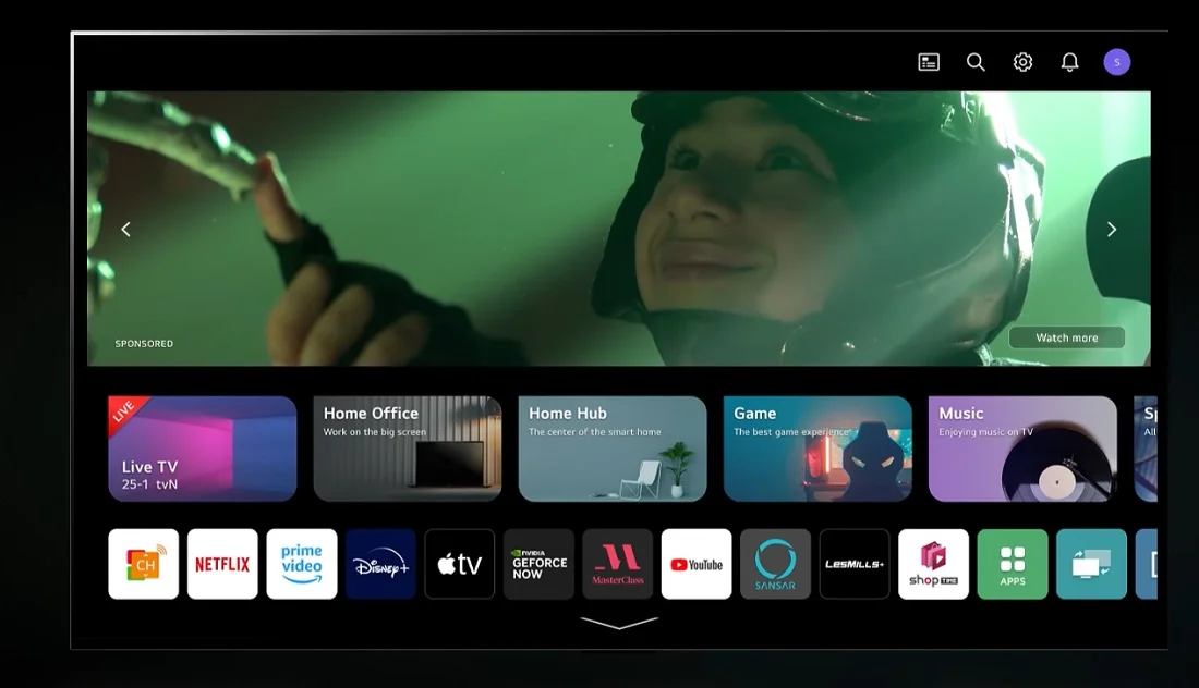 تلویزیون 55 اینچ ال جی UR9100 اسمارت 2023 مدل 55UR9100