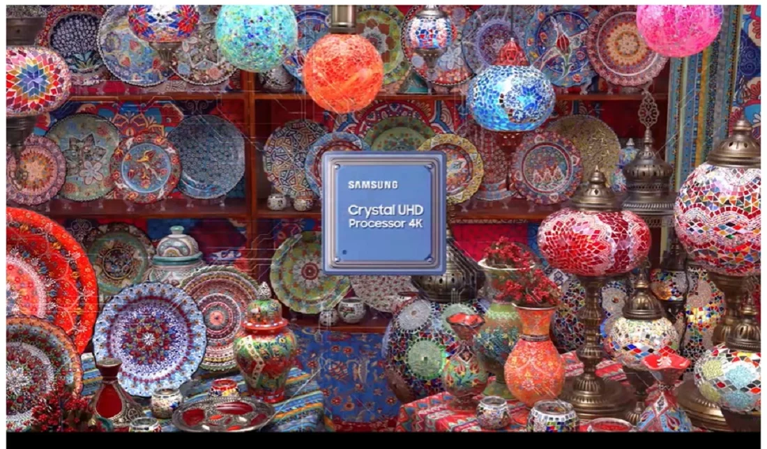 تلویزیون سامسونگ CU7000  اسمارت 43 اینچ مدل 43CU7000