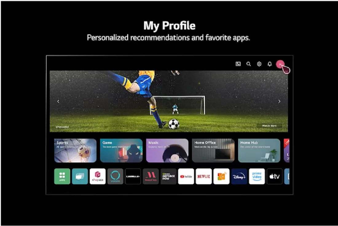 تلویزیون 55 اینچ ال جی UR8050 اسمارت 55UR8050