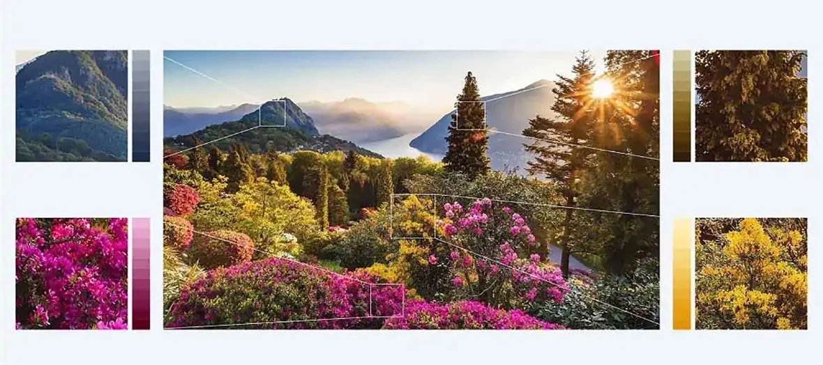 کیفیت تلویزیون جنرال مکس F800