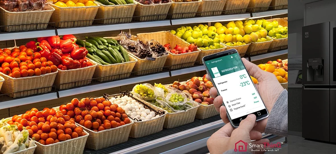 یخچال ال جی J35 ساید بای ساید 5 درب 34 فوت JR-J35FMKBL