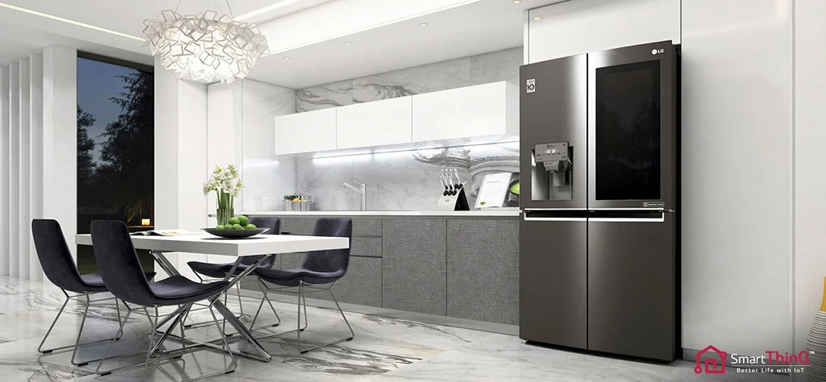 یخچال ساید بای ساید ال جی اینستاویو مدل X39