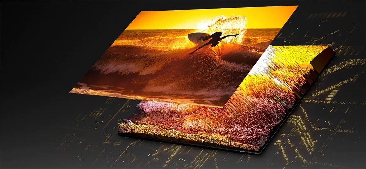 کیفیت تصویر تلویزیون سامسونگ QN85B