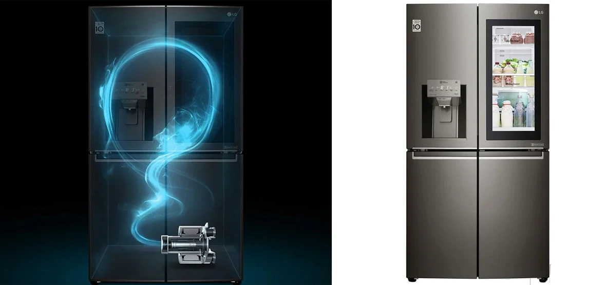 یخچال ساید بای ساید ال جی اینستاویو مدل X39