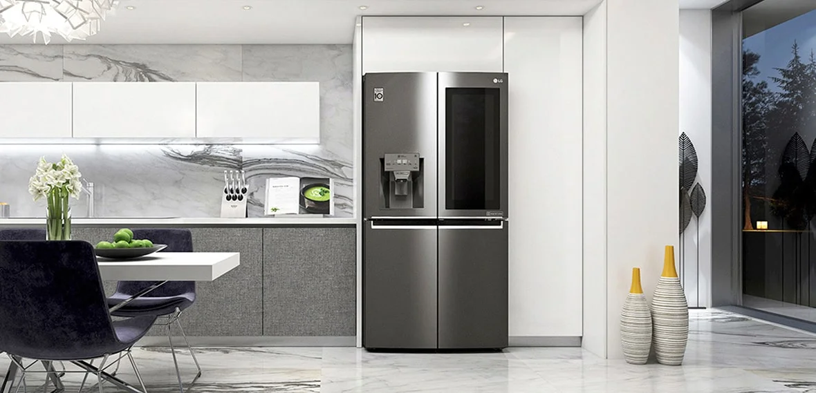 معرفی یخچال ساید بای ساید ال جی مدل X39