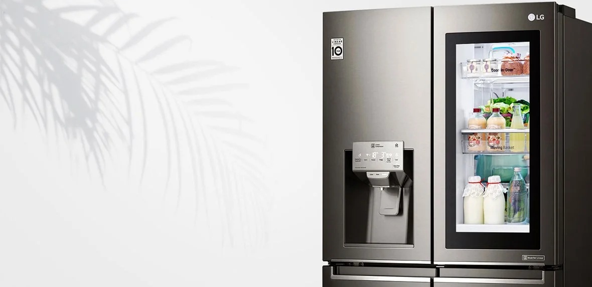 طراحی یخچال ال جی اینستاویو مدل X39