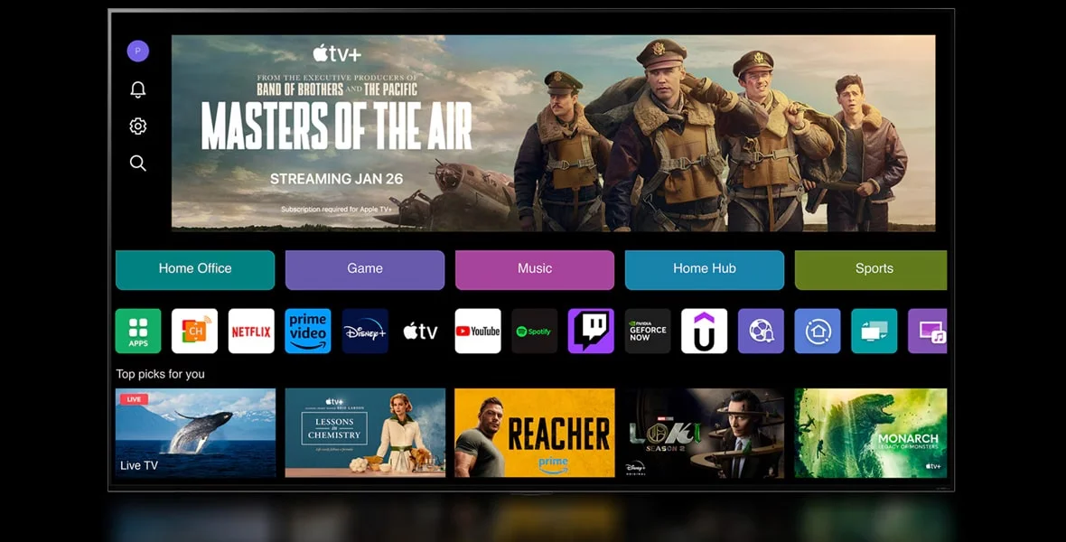 تلویزیون هوشمند 65 اینچ ال جی QNED90T