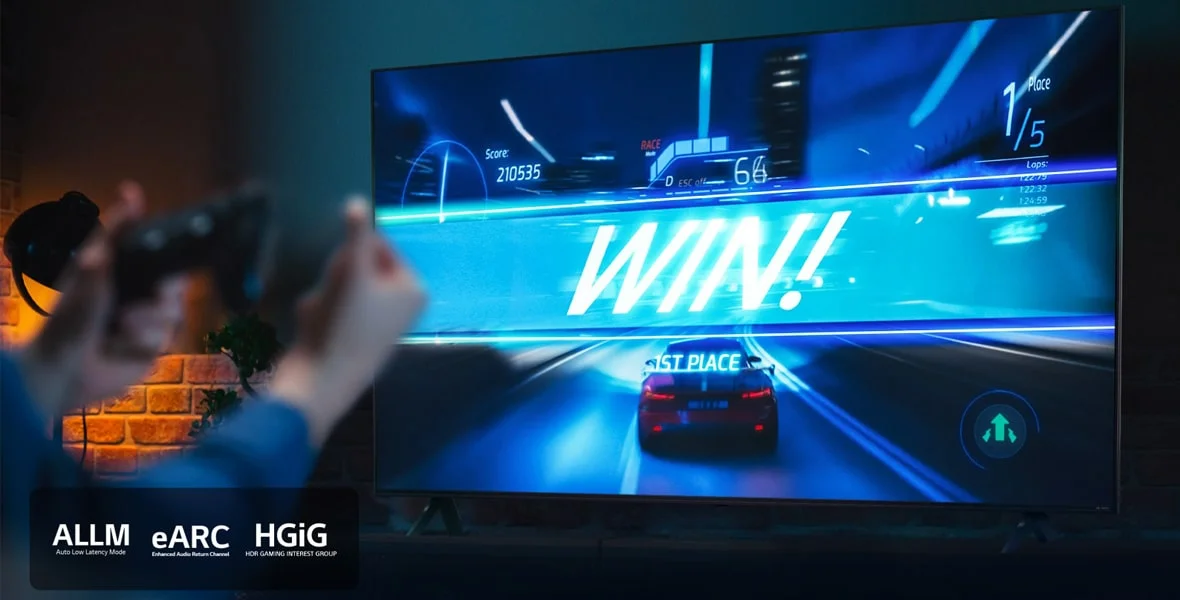 تلویزیون گیمینگ 55 اینچ ال جی UT850