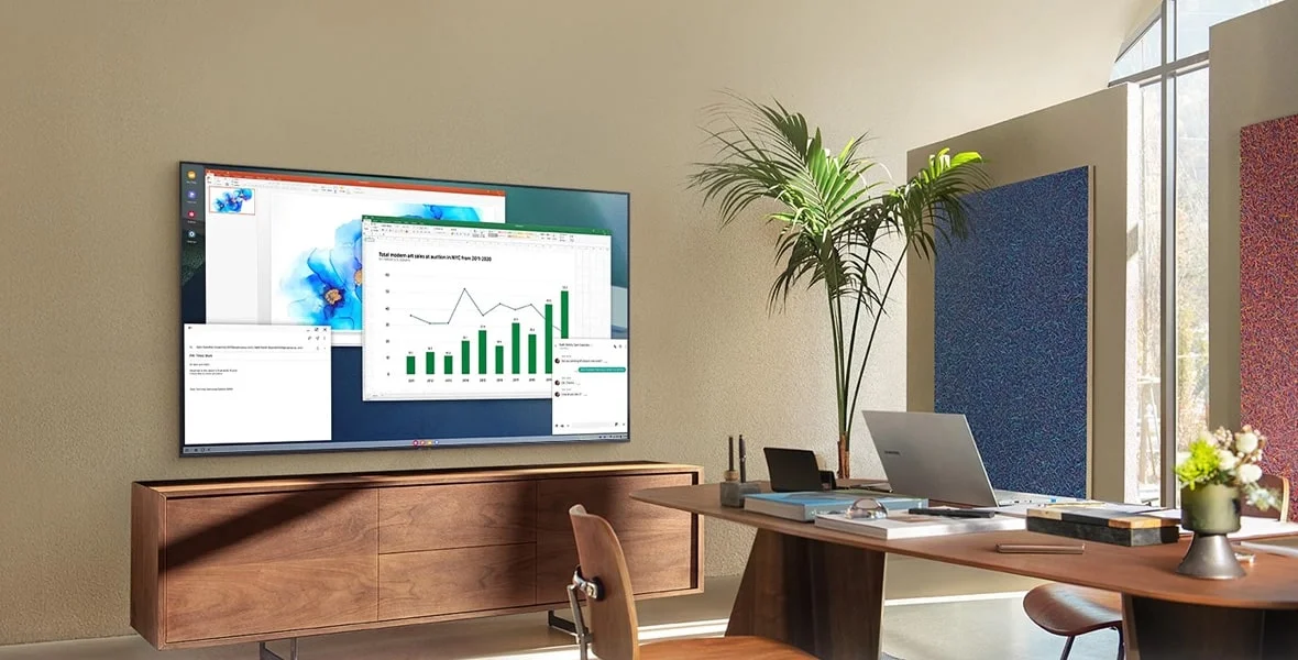 تلویزیون 55 اینچ سامسونگ AU7200 اسمارت 4k مدل 55AU7200