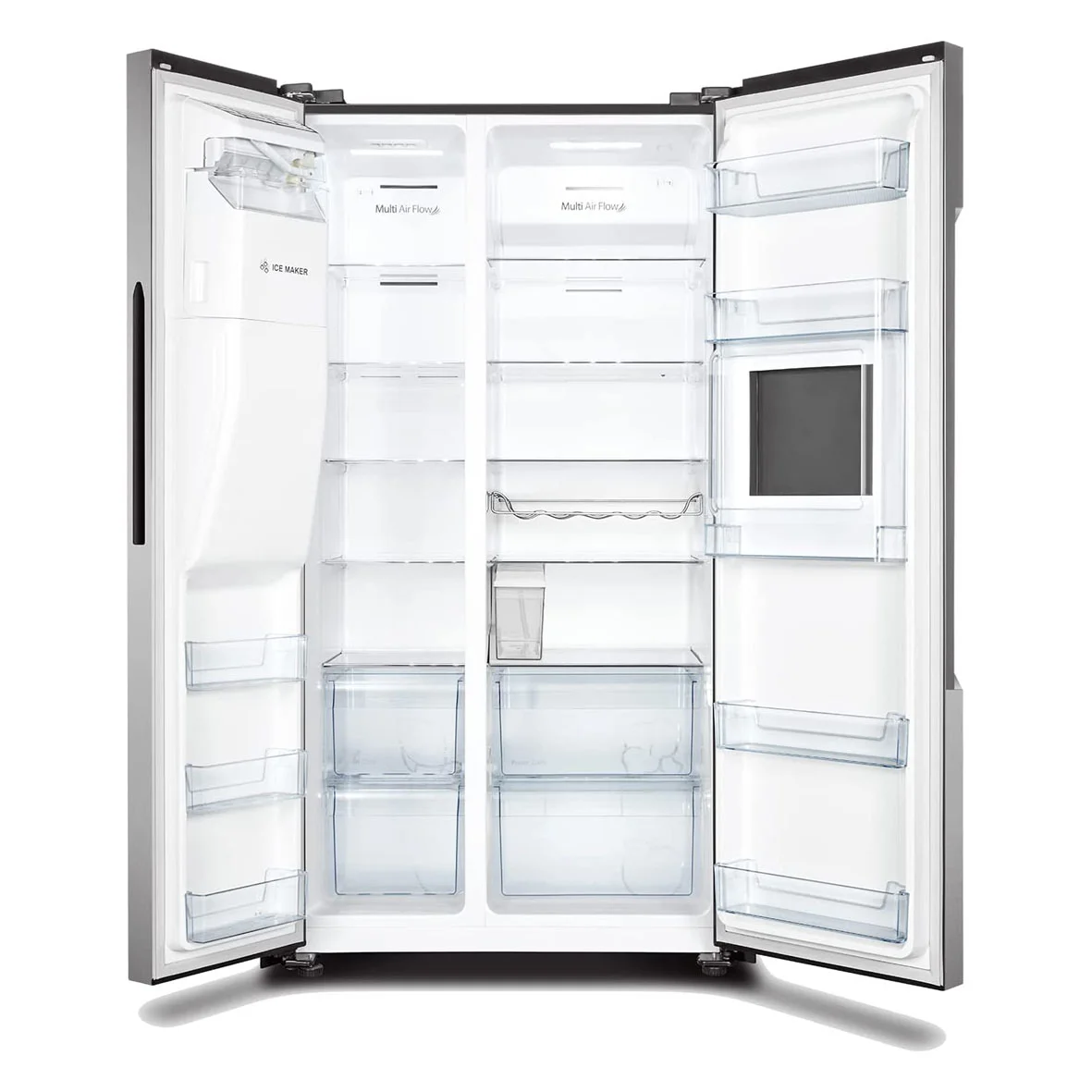 ‎یخچال ساید هایسنس 30 فوت 2022 مدل RS696N4BGU