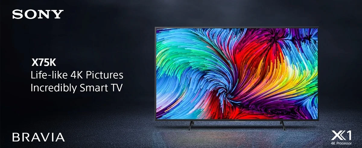 خرید تلویزیون سونی X75K