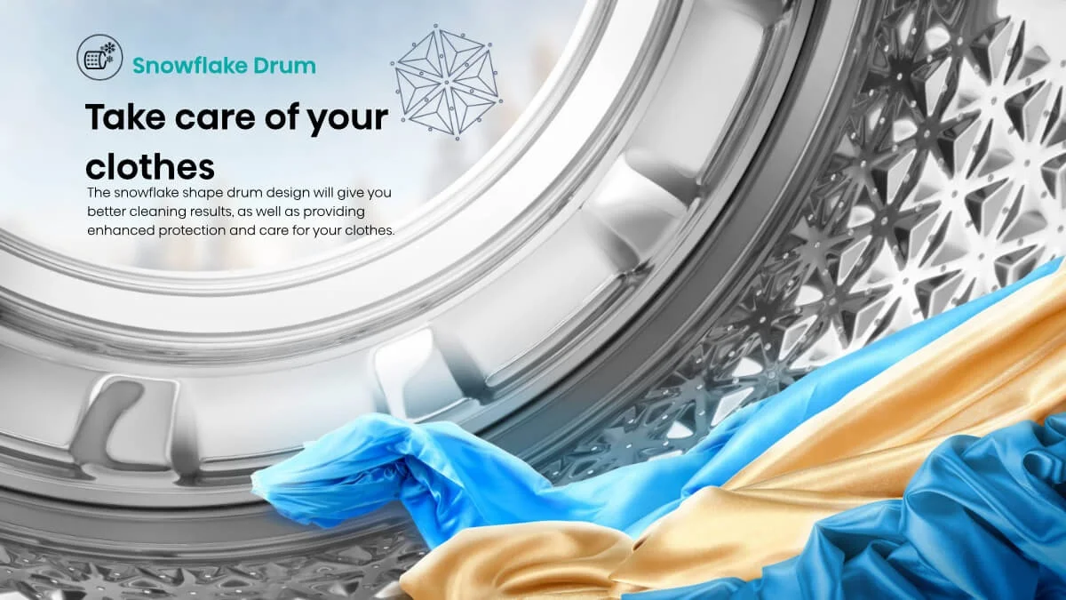 ماشین لباسشویی هایسنس 12 کیلو 8 کیلو خشک کن مدل WD5S1245BB