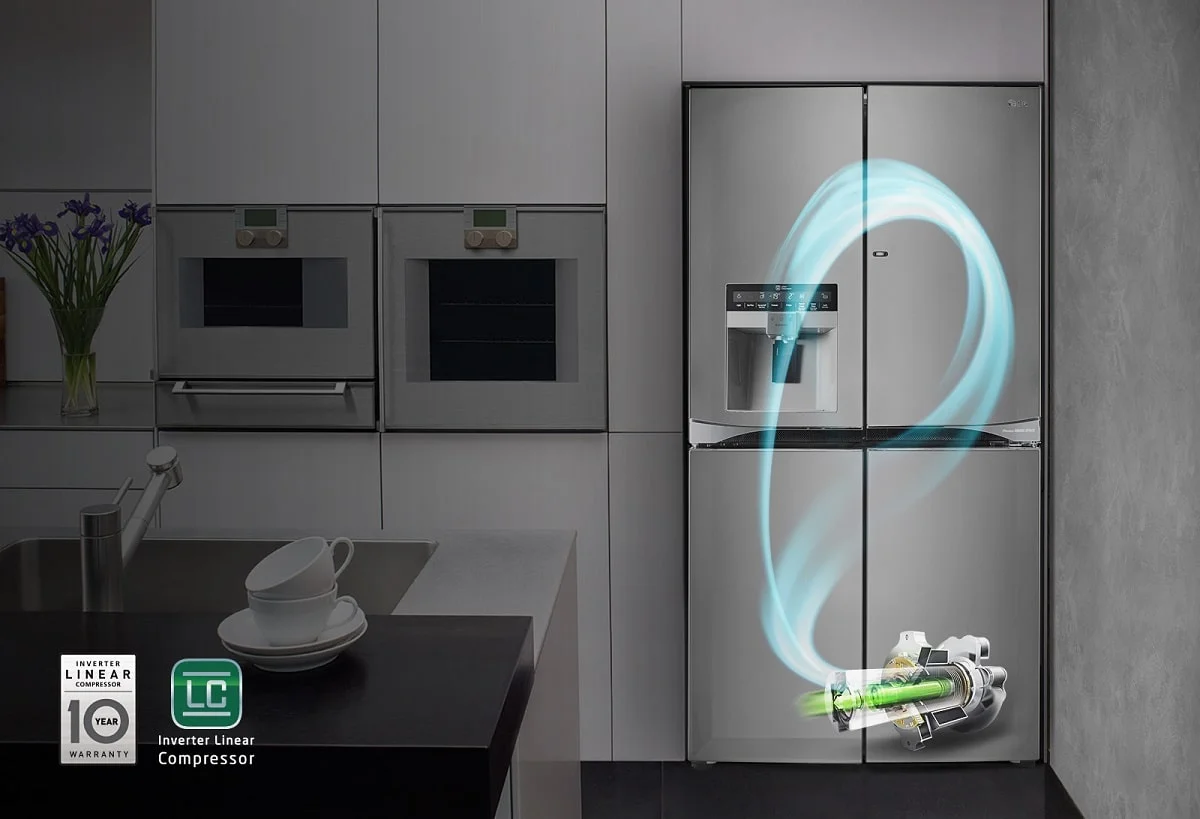 موتور یخچال ال جی J348