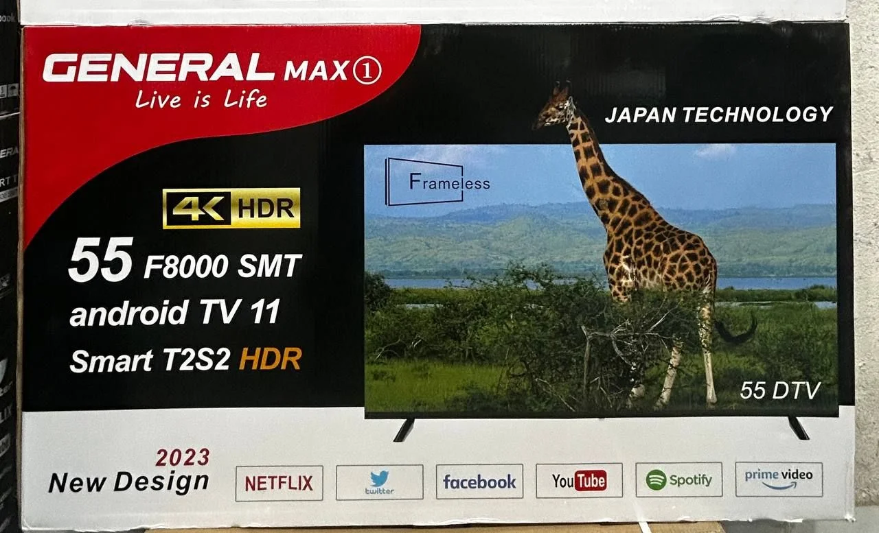 قیمت تلویزیون جنرال مکس F800