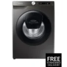 ماشین لباسشویی 8 کیلو ادواش سامسونگ 2021 اینوکس 1400 دور مدل WW80T554DAN1