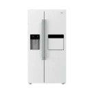 یخچال ساید بای ساید 30 فوت بکو 2 درب رنگ سفید مدل GN 168421E