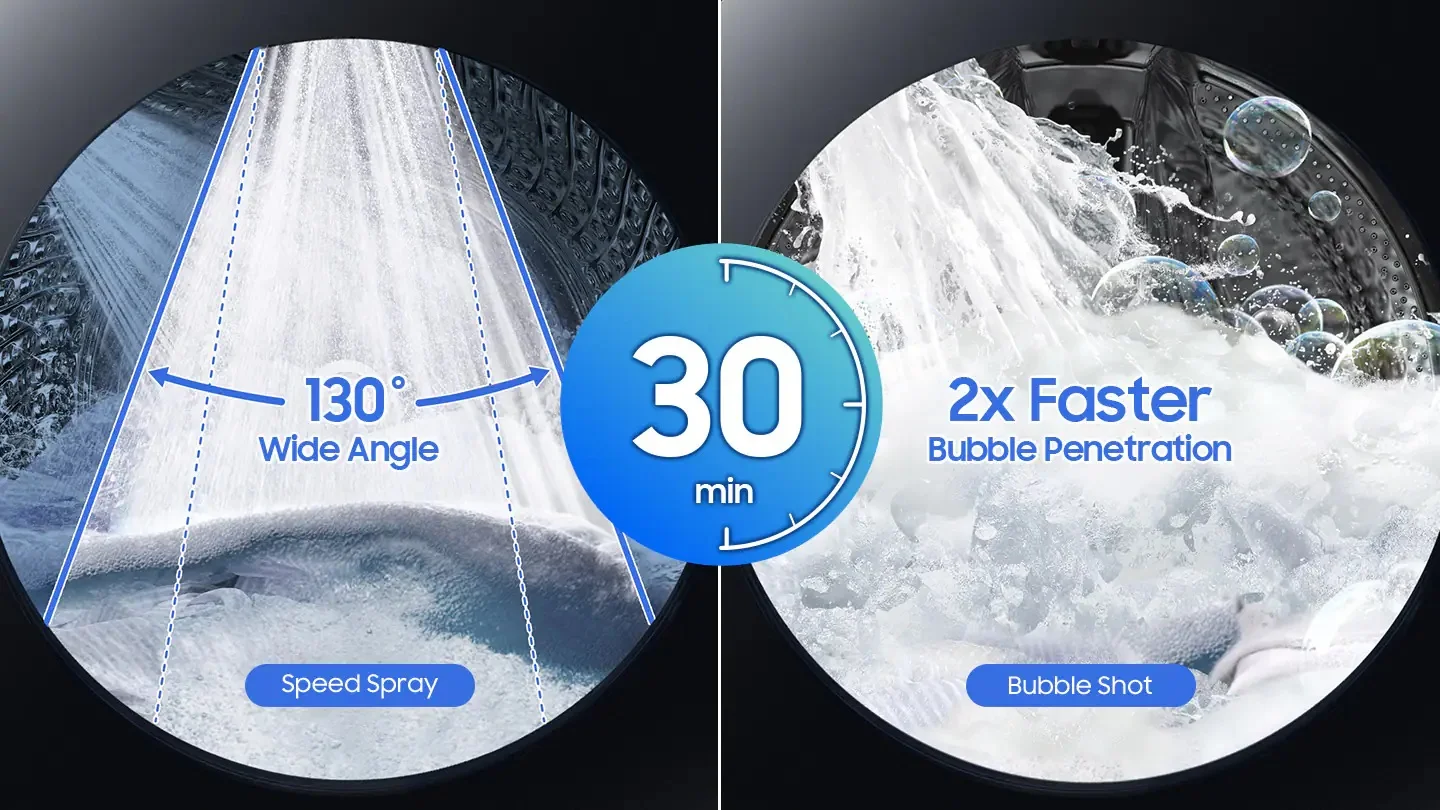 ماشین لباسشویی سامسونگ 16 کیلو 10 کیلو خشک کن مدل WD16T6500GV\KJ