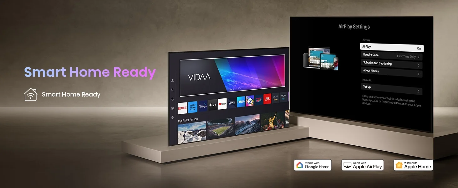 هوشمندی تلویزیون هایسنس U7K