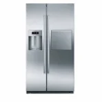 یخچال ساید بای ساید 32 فوت بوش رنگ نقره مدل KAD80A404