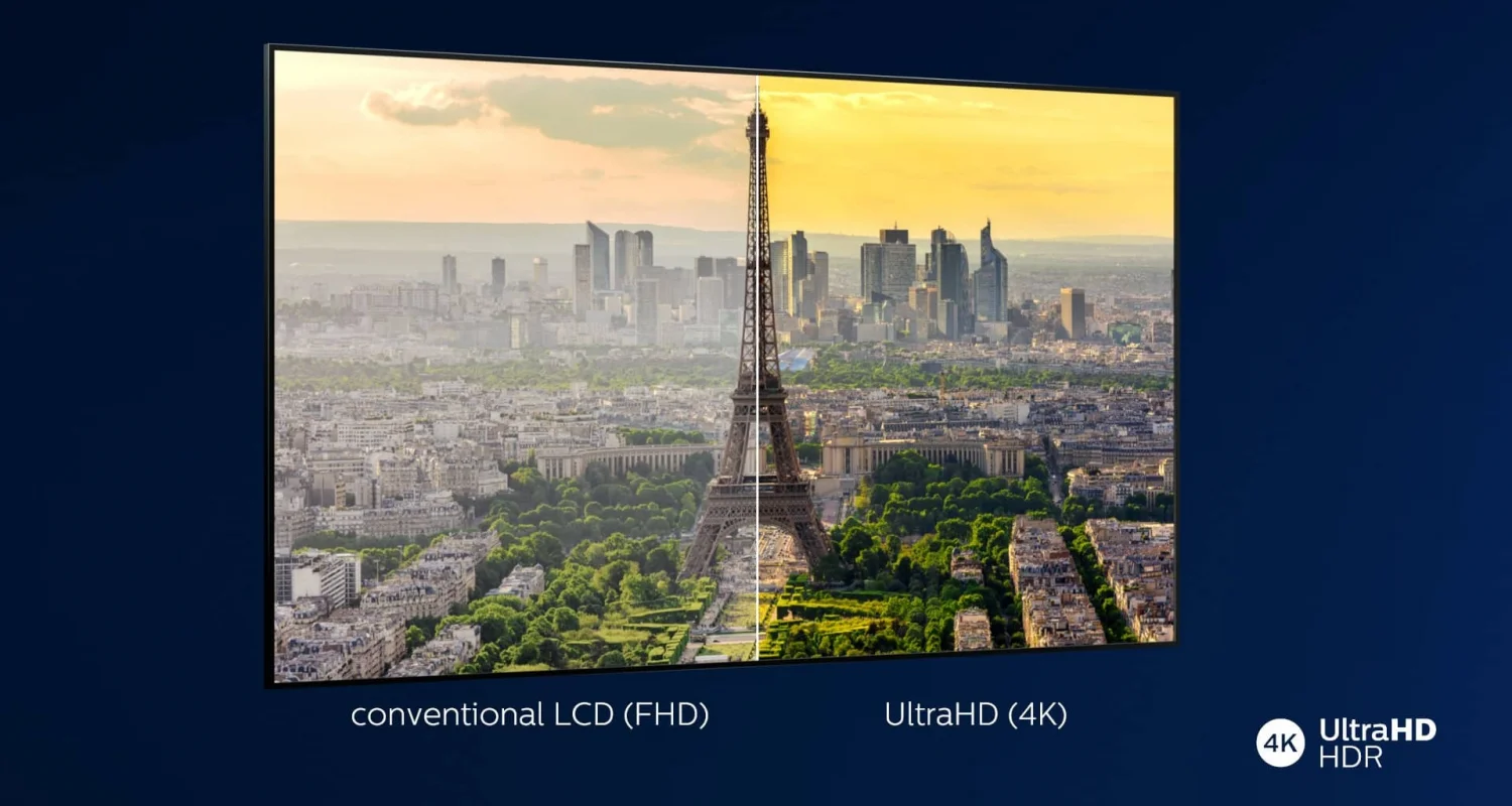 کیفیت تصویر تلویزیون فیلیپس 718