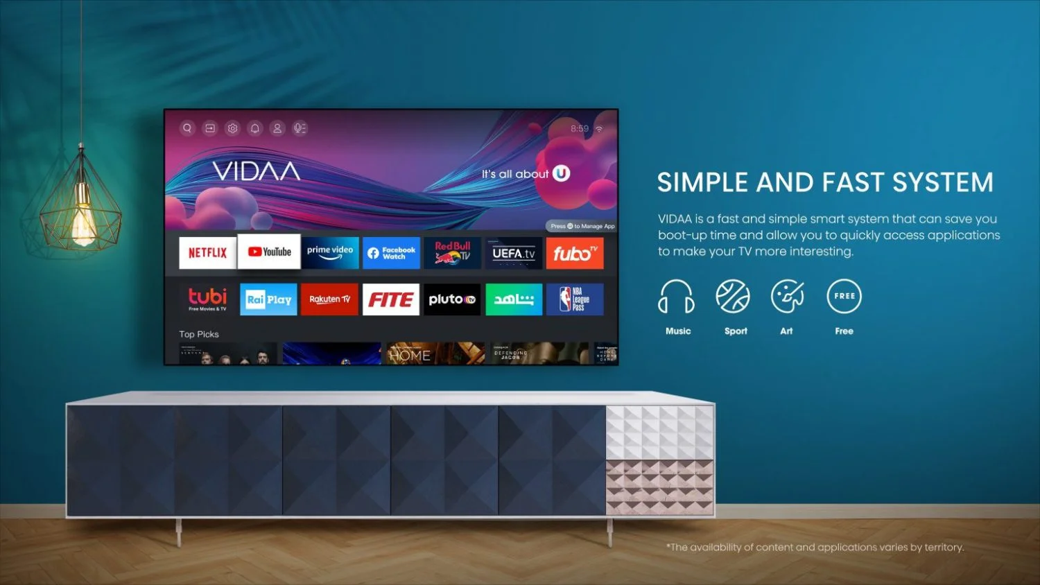 هوشمندی تلویزیون هایسنس A7HQ