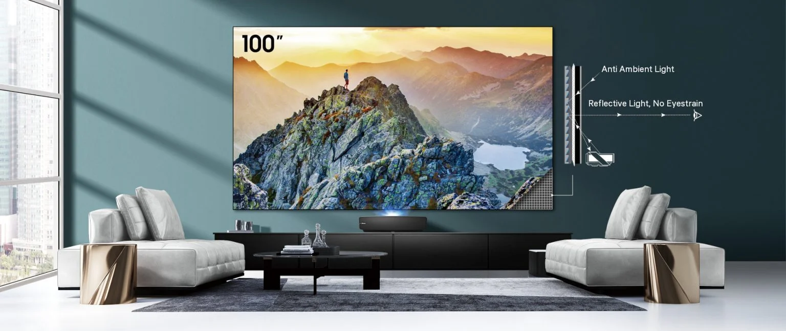 تلویزیون 100 اینچ هایسنس L5 مدل 100L5