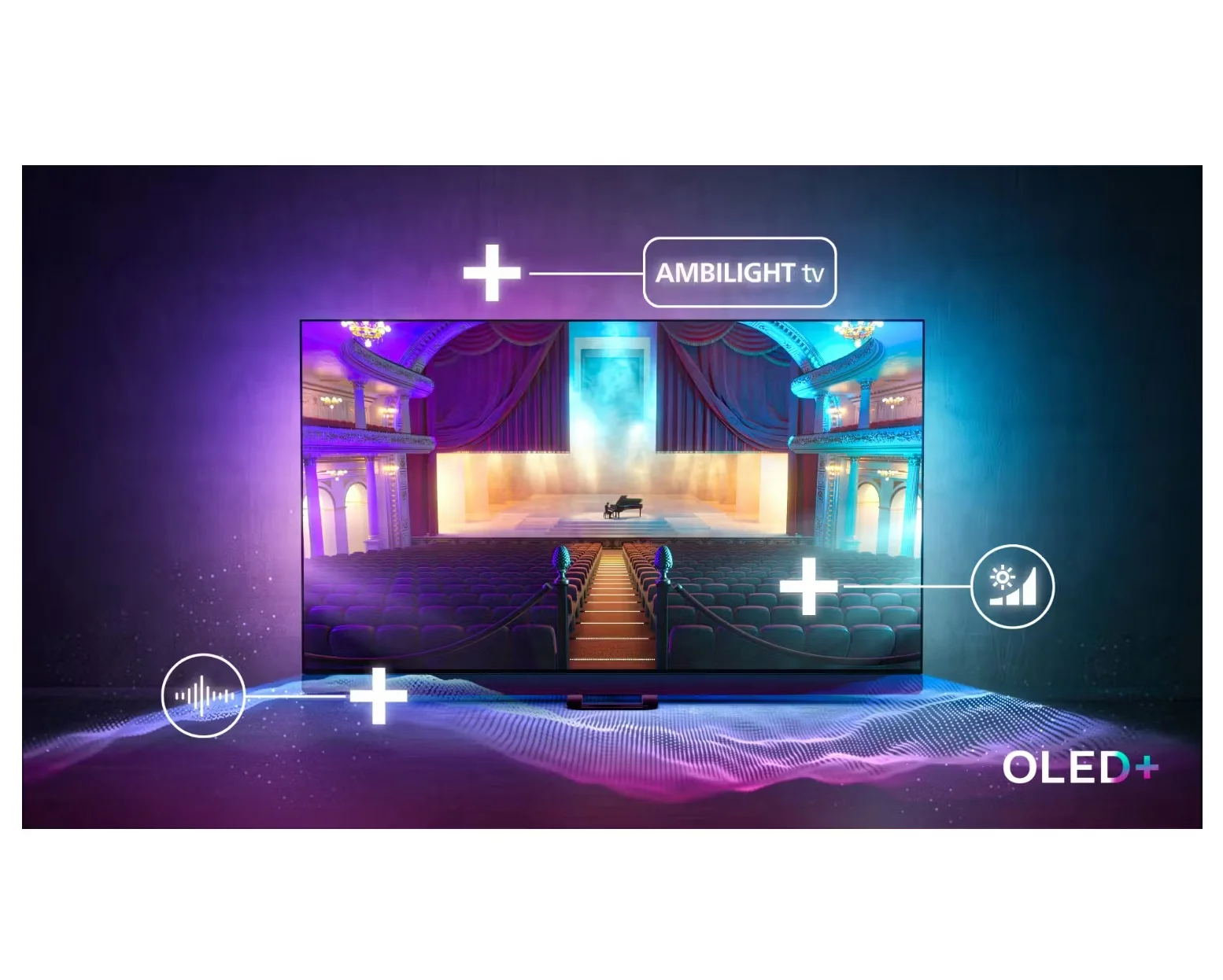 صدا تلویزیون فیلیپس 65OLED908