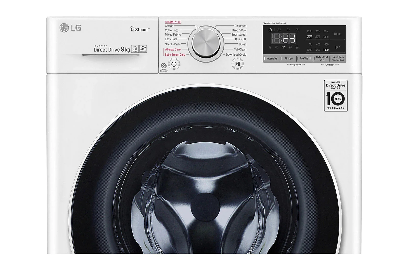 ماشین لباسشویی ال جی R5 سفید 9 کیلو