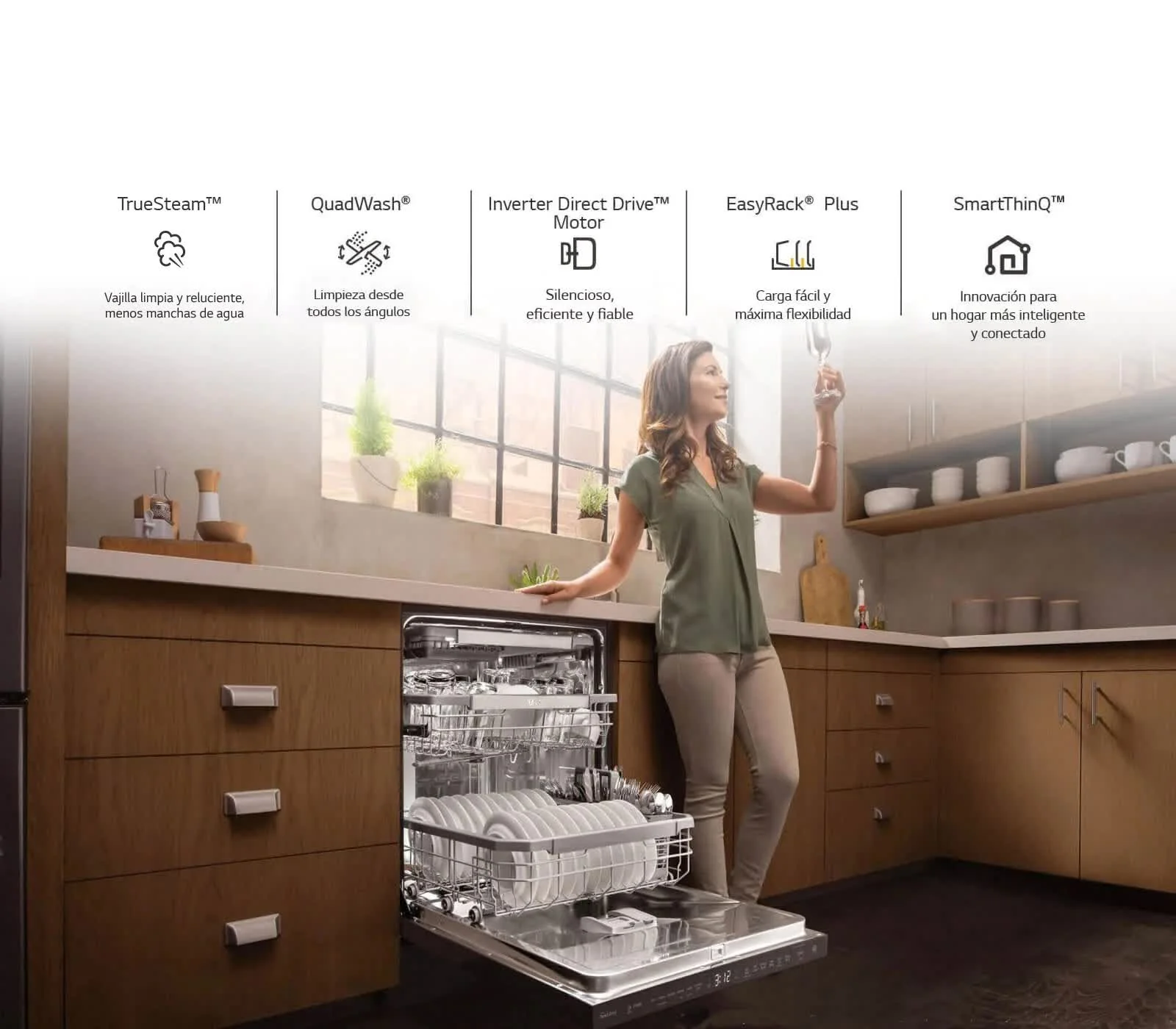  ظرفشویی ال جی  مدل DF425HSS