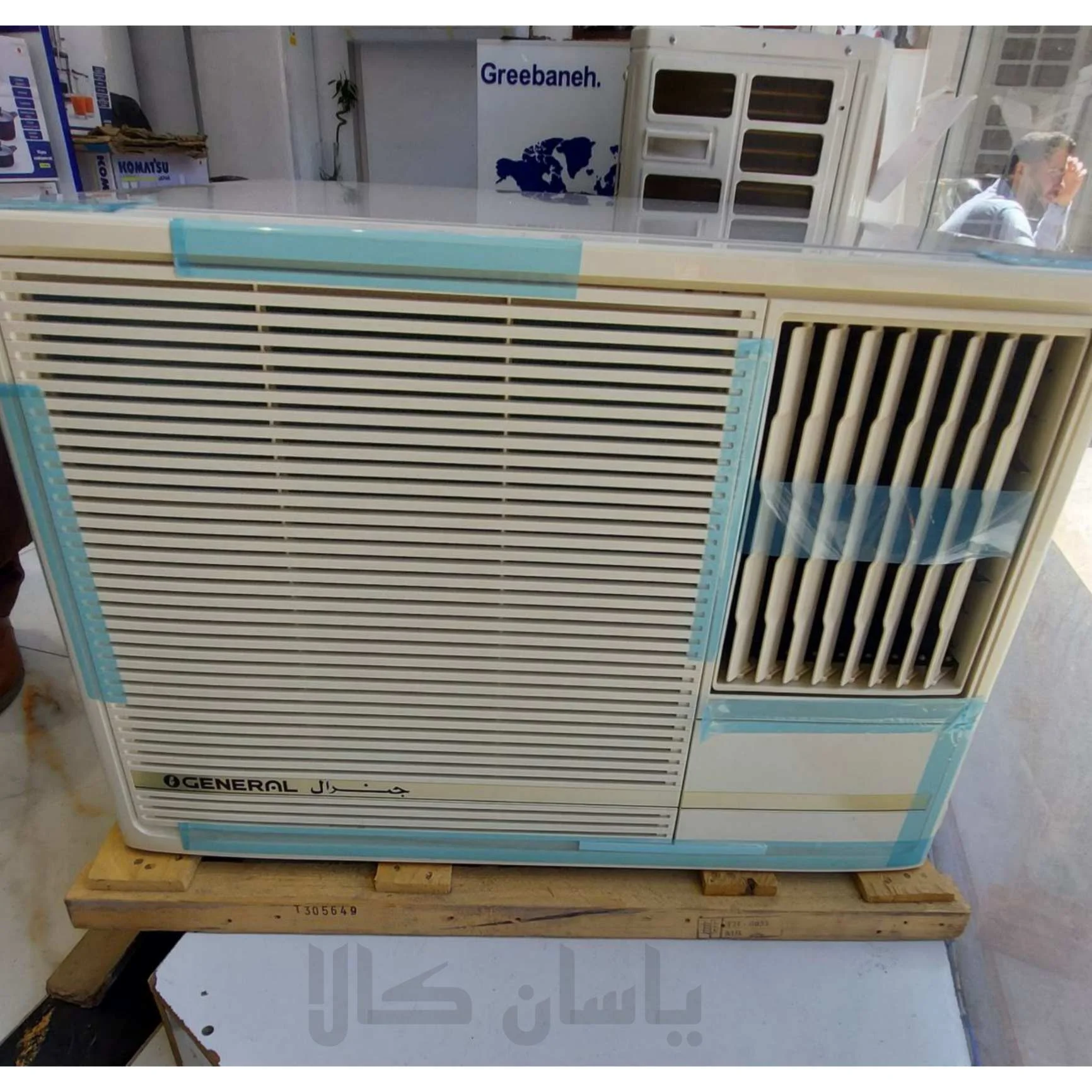 کولرگازی پنجره ای اجنرال موتور پیستونی