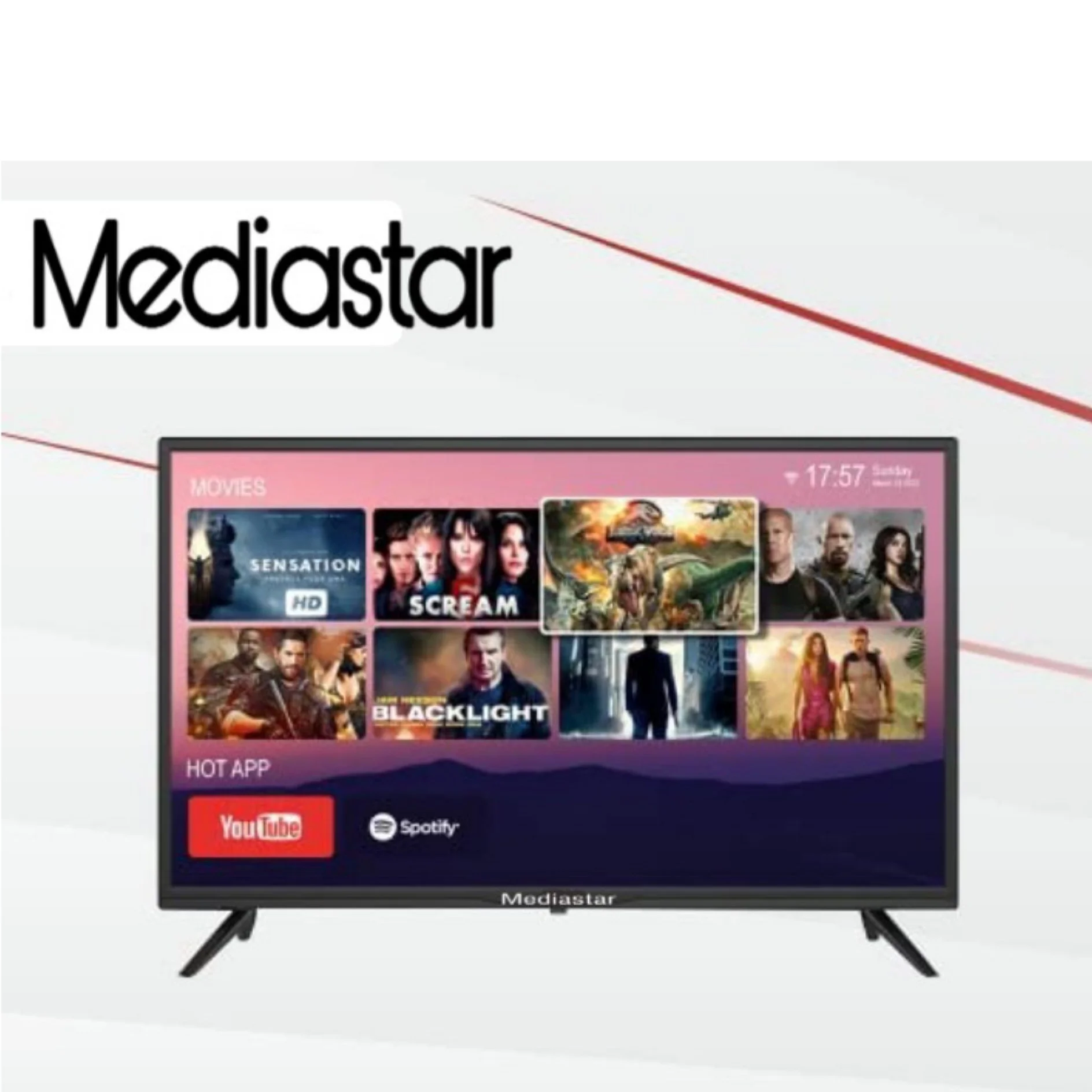 امکانات تلویزیون مدیا استار مدل MS-32ST2S2YF