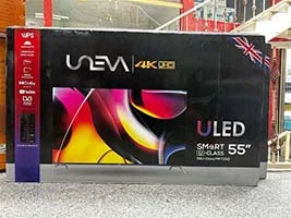 تلویزیون 55 اینچ یونیوا ULED یو ال ای دی 2023 مدل 55UU-Class/MFT2S2