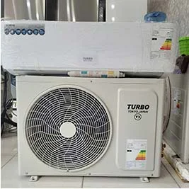 کولر گازی 18000 توربو موتور T3 سرد و گرم مدل TB-18GWN