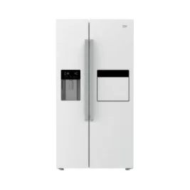 یخچال ساید بای ساید 30 فوت بکو 2 درب رنگ سفید مدل GN 168421E