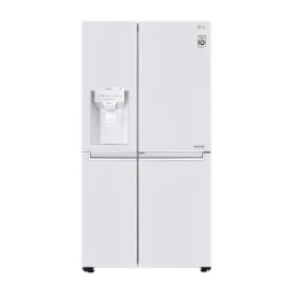 یخچال ساید بای ساید J267 ال جی 30 فوت رنگ سفید مدل GCJ_267PXW