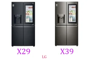 تفاوت یخچال X29 و X39 ال جی