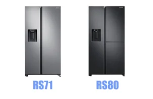 مقایسه یخچال های RS71 و RS80 سامسونگ